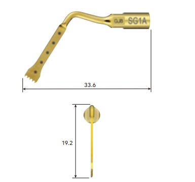 NSK SG1A VARIOSURG BONE SURGERY TIP