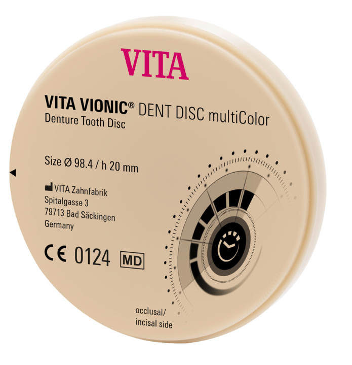VITA VIONIC DENT DISC multiColor, 0M3, Ø 98.4 x h 20 mm