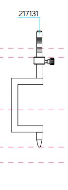 [AM217131] MICROMETER PIN FOR ARTEX ARTICULATOR