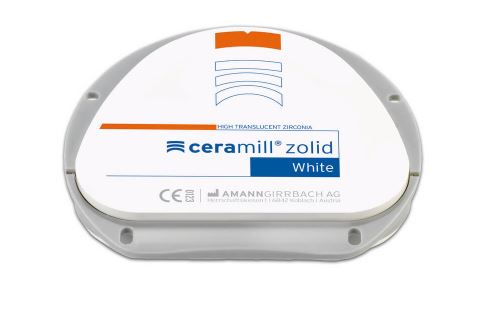 [AM760163] CERAMILL ZOLID WHITE 14MM 71S
