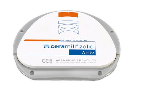 [AM760165] CERAMILL ZOLID WHITE 18MM 71M