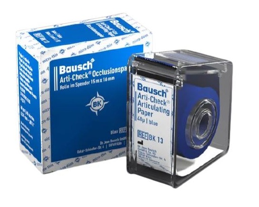 [BABK13]  ARTICULATING PAPER ROLLS BLUE 40UM/15M