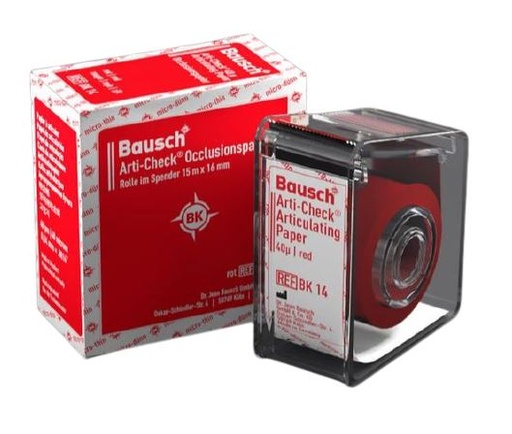 [BABK14]  ARTICULATING PAPER ROLLS RED 40UM /15M