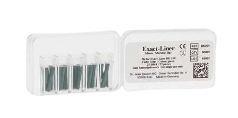 [BABK201]  REFILL TIPS FOR EXACT LINER /25