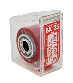 [BABK25]  ARTIFOL RED 2 SIDED 8UM 22MM WIDE /20M
