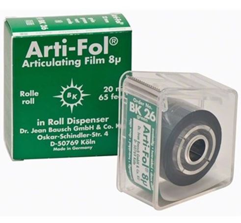 [BABK26] ARTIFOL GREEN 2 SIDED 8UM 22MM WIDE /20M