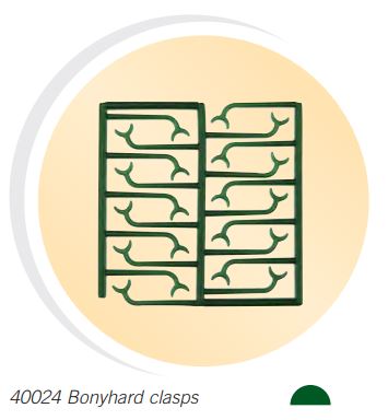 [BE40024] WAX PATTERNS BONYHARD CLASPS /200