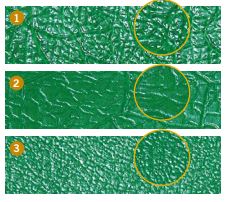 [BE40195] STIPPLED CASTING WAX MEDIUM 0.6MM PKT 15