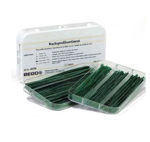 [BE40263] WAX PROFILES BEADING WIRE GREEN1.0MM/40G