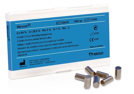 [BE50030] WIRONIT CHROME ALLOY 1,000G