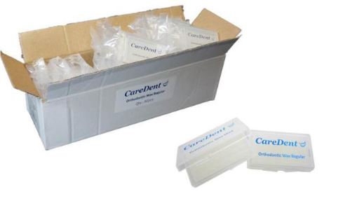 [CR6675] ORTHO WAX PLAIN BOX 144 PKTS