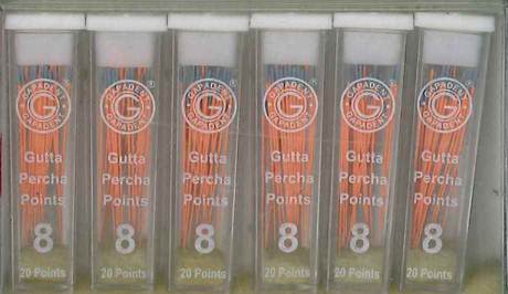 [GAGPV08] GUTTA PERCHA POINTS CC 08 VIAL/20