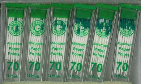 [GAPPV70] PAPER POINTS CC 70 VIAL/34