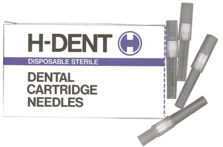 [HA30S] DENTAL NEEDLE RED 30 GAUGE 25MM SHORT/100