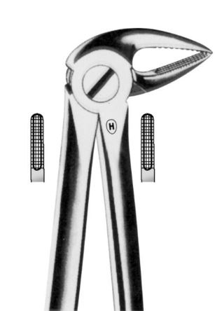 [HMHSA11533] EXTRACTION FORCEPS LOWER ROOTS FIG 33A