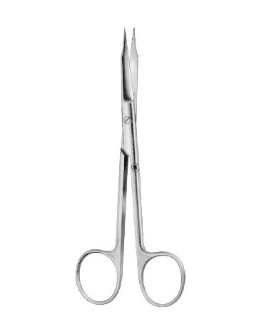 [HMHSB04813M] GOLDMAN FOX SCISSORS MICROTOOTH STR130MM