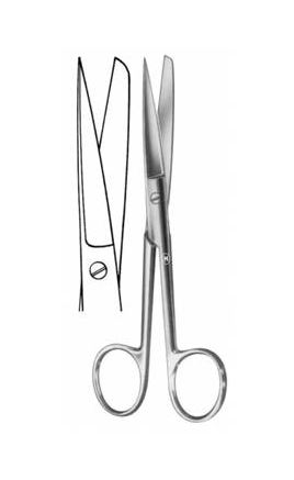 [HMHSB08613] SCISSORS STRAIGHT SHARP/BLUNT130MM