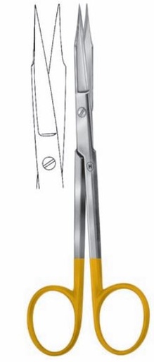 [HMHSB30213M] GOLDMAN FOX SCISSORS MICROTOOTH STR130MM