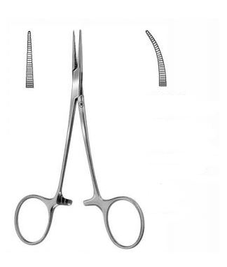 [HMHSE02514] ARTERY FORCEPS HALSTED CURVED 140MM