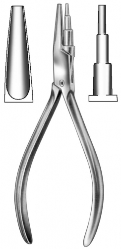 [HMHSL37915] PLIERS CLASP/WIRE BENDING STEPPED 150MM