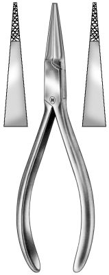 [HMHSL47014] PLIERS FLAT NOSE SERRATED 140MM