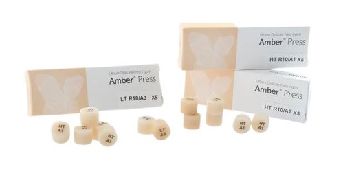 [HSAPR10LTA3] AMBER PRESS SHADE A3 LT R10 INGOT/5