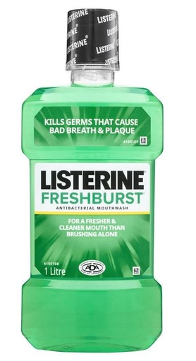 [JJ79622176] LISTERINE FRESHBURST 1 LITRE