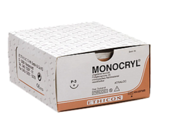 [JMY303H] SUTURE MONOCRYL 5/0 17MM 1/2 CIRCLE/36