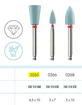 [KE0265012] ZIRCOVIS DIAMOND POLISHER CUP FINE /12
