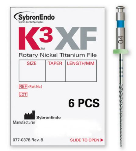 [KR8236455] K3 XF NITI FILE 45/0.06 25MM PKT 6