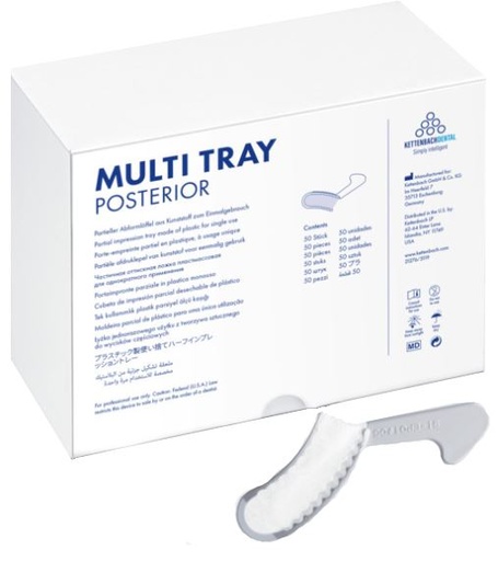 [KT17750] MULTI TRAY POSTERIOR PKT 50