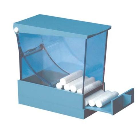 [LAROLLA4B] COTTON ROLL DISPENSER BLUE A4