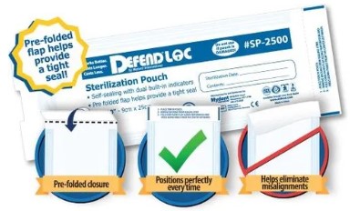 [MYSP2500] DEFEND POUCH 3.5 X 10 (90 X 254MM) PKT 200
