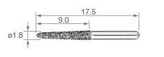 [NKY1001819] NSK PC3 PICO BUR COARSE GRIT /3