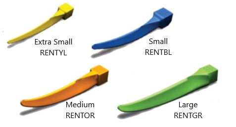 [RENTOR] NITIN WEDGE ORANGE MEDIUM REFILL PK/100