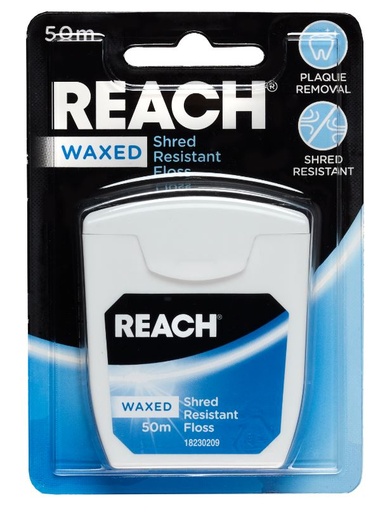 [RH13009] REACH FLOSS WAXED PLAIN 50M /6