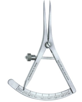 [SACASTROCAL] CASTROVIEJO CALIPER SHORT 40MM STRAIGHT 9CM