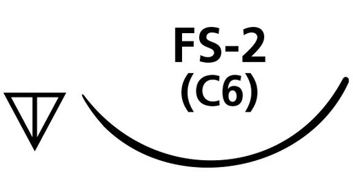 [SAL554B] SUTURE PLAIN GUT 3/0 C6 FS2 NEEDLE /12