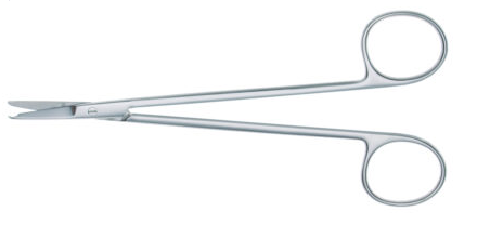 [SALONG] SCISSORS LONG WITH HOOK 150MM