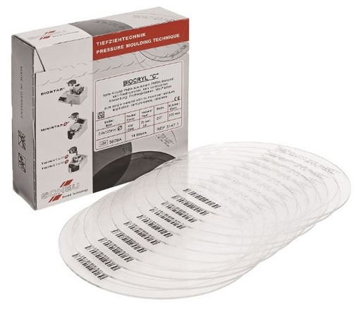 [SC31472] BIOCRYL C TRANSPARENT 2MM PKT 100