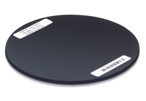 [SC3448] BIOPLAST BLACK 125MM ROUND 3MM /10