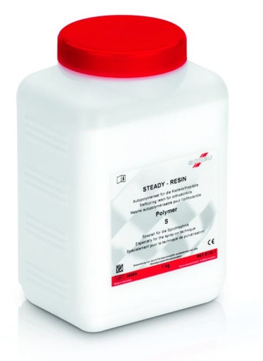 [SC8134] STEADY RESIN S POWDER CLEAR 1KG