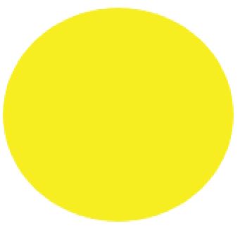 [SORO4YF] M/GUARD RD 4MM FLUORO LUNAR YELLOW 120MM