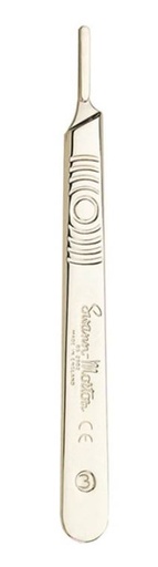 [SW118195] SCALPEL HANDLE #3 STAINLESS STEEL