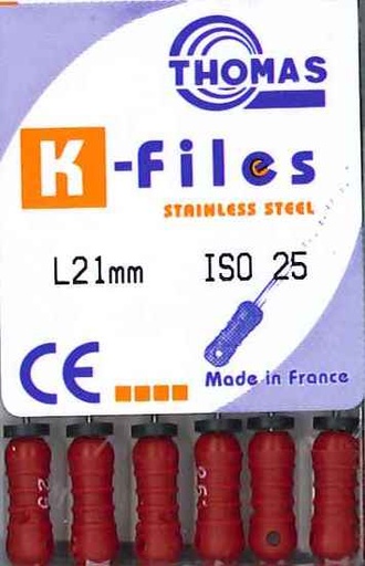 [THK2125] KFILE 21MM 25 / 6