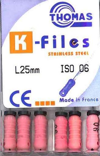 [THK2506] KFILE 25MM 6 / 6