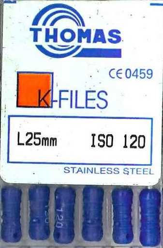 [THK25120] KFILE 25MM 120/6