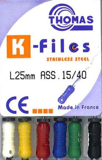 [THK251540] KFILE 25MM 15-40 ASST