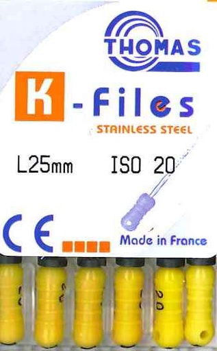 [THK2520] KFILE 25MM 20 / 6