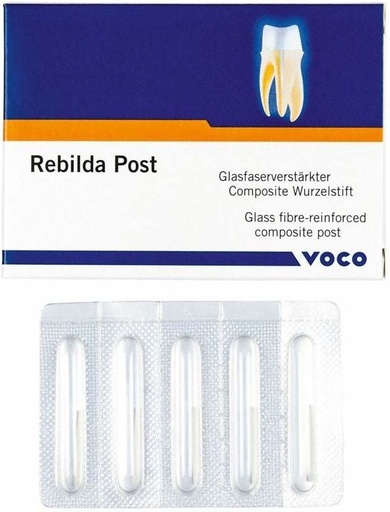 [VO1775] REBILDA POST 1.0MM /5 (RED)